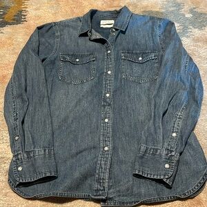 J. Crew Slim Denim Shirt